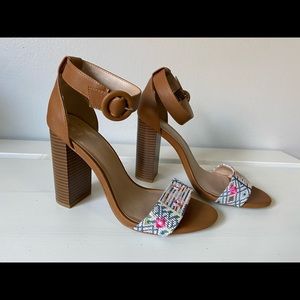 Mix No.6 Avery Blocked Heeled Sandals